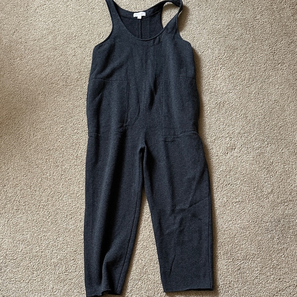 Colsie Charcoal Jumpsuit Pajamas/Loungewear